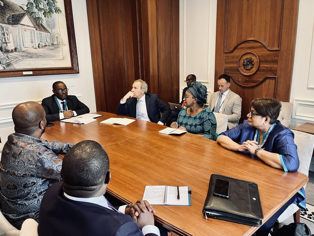 The #A3 today met with the Commissioners of the International Commission of Human Rights Experts on Ethiopia and the Special Rapporteur on the situation of human rights in Myanmar and was briefed on the alarming abuses against civilians reported to the @UN_HRC in both situations