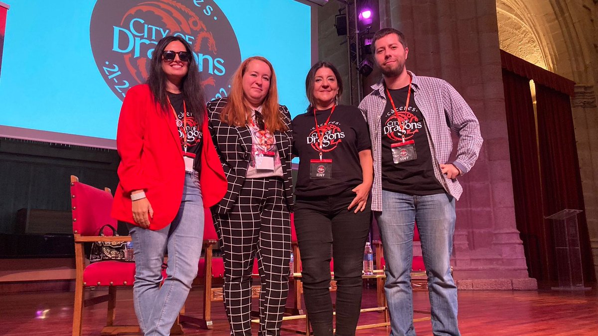 ¡Podéis volver a ver nuestra ponencia en Cáceres City of Dragons a través de este link!
youtu.be/GZ8KlTL0fkA?t=…