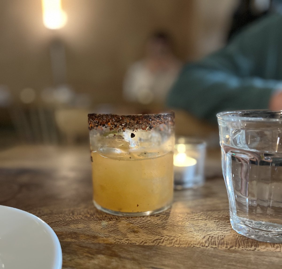 icod's tweet photo. So #bubala Soho is a fab find. Up there with Root in Bristol for unselfconscious (largely) vegetarian food. Great ambience, friendly service.  Recommend the leeks (scoffed before pic) breads and HALLOUMI OF DESIRE https://t.co/8RDINwR5Z6