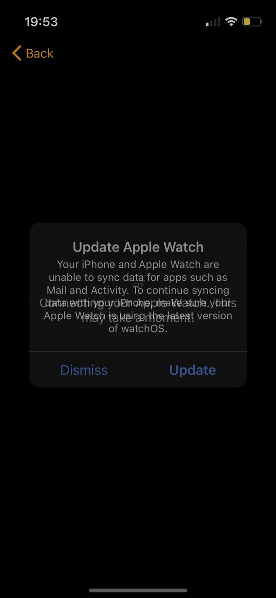 martynbell8's tweet photo. @AppleSupport hello I’m trying to setup an Apple Watch I just bought on eBay but this screen pops up and goes straight to unpairing watch screen 😬 https://t.co/yuSRaB0bmw