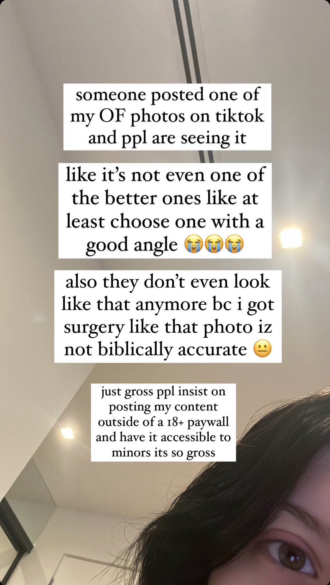 arisa on Twitter: "@notaeshannah leaking OF content is so stupid:/ and it usually just makes