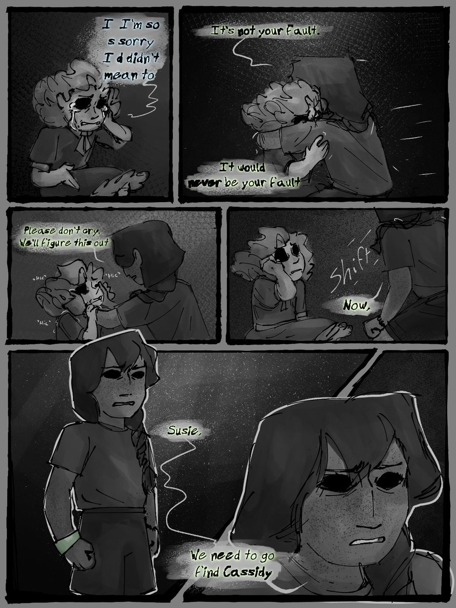 Birdie_Ghost's tweet photo. Page 51
.
#fnafitrunsinthefamily #gregoryfitzaftonau #fnaf #birdieghostart #comic #art #charlieemily #susiefnaf #themissingchildrenfnaf #fnafcomic #williamafton #cassidyfnaf https://t.co/pWQLGA7xTK