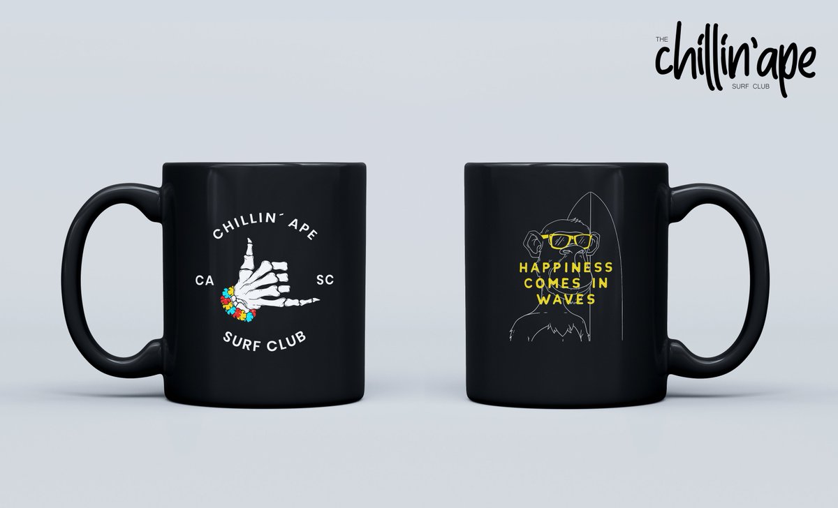 Chillin' Ape Surf Club tweet media