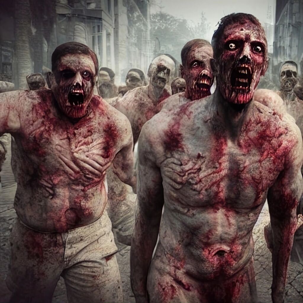 DumpAIarts's tweet photo. #zombie #zombieapocalypse #creepyart #creepy #Halloween #NFT #nftart #AIArtwork #AiART #AI #DumpAIArts #Photoshop #DigitalPaint #Digital #Paint #Mysterious #Creepy #Horror #Crime #Mystery #Dark #horrorart #horror #deepweb
#gore #goreart #twd #thewalkingd… https://t.co/DtGtvgM38g https://t.co/w4LfFiHVYH