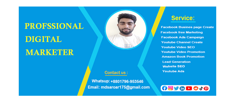 Saroar_22's tweet photo. I am a Professional Digital Marketer and SEO Expert.
#facebook_marketer
#facebook_ads_campaign
#seo_expart
#youtueb_marketer
#social_media_creator https://t.co/PMRM0aF45K