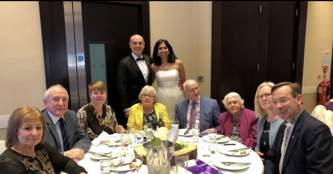 Orlando Blair Berita Suella Braverman Wedding Pics