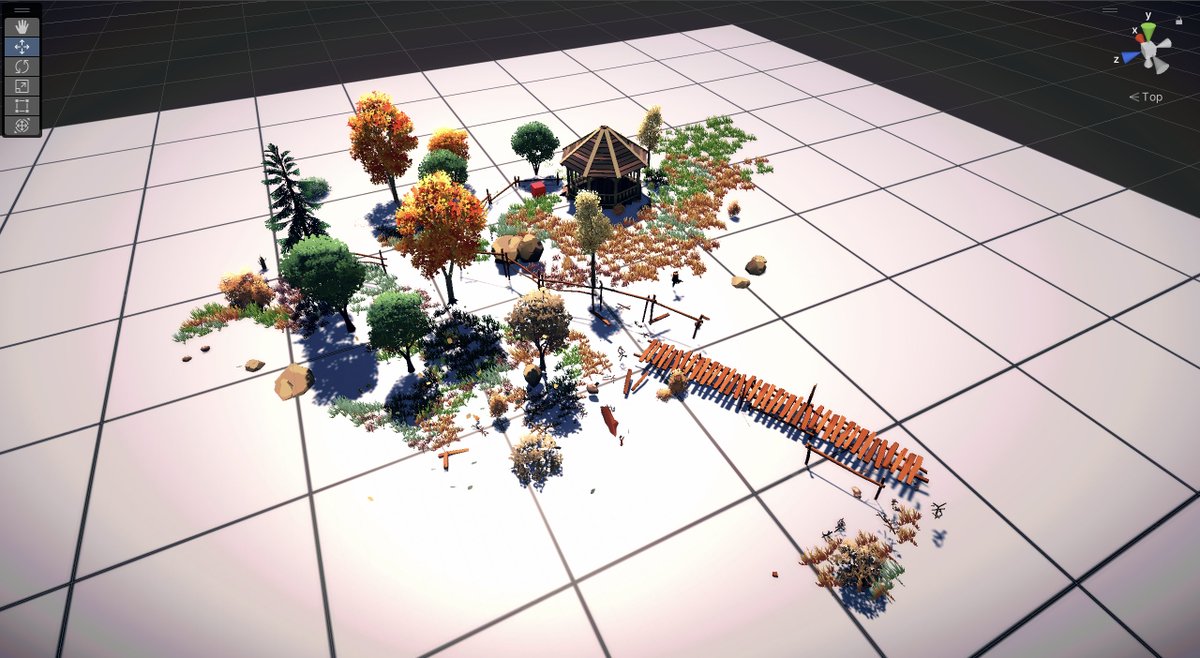 progklb's tweet photo. Started working on a new rogue-like project. For now, here's a placeholder map for building the player controller and navigation systems. https://t.co/A7mMiVpxwB #fantasyhordes https://t.co/6MHU3spkb3