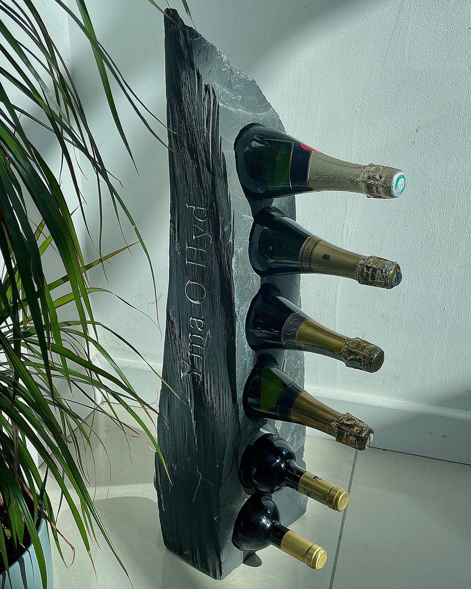 slate wine racks tweet media