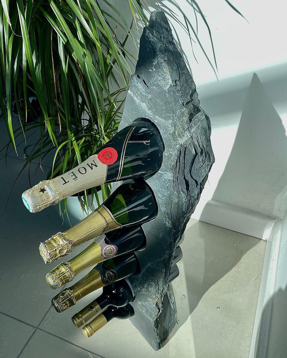 slate wine racks tweet media