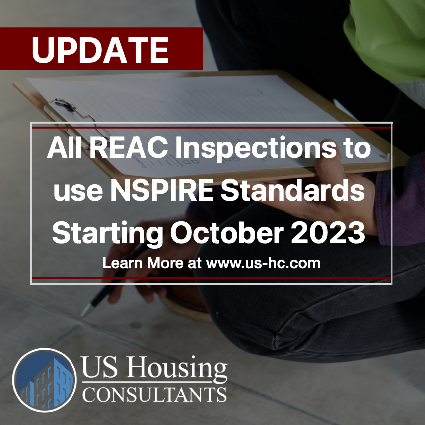 ushousing's tweet photo. HUD’s NSPIRE changes to REAC are on pace to roll out as of October 1, 2023. Click on the link below for a detailed article on this update from Scott Precourt on our website.  https://t.co/9X3TG0T09E
#HUD #ushousingconsultants https://t.co/kzri7w9b2V