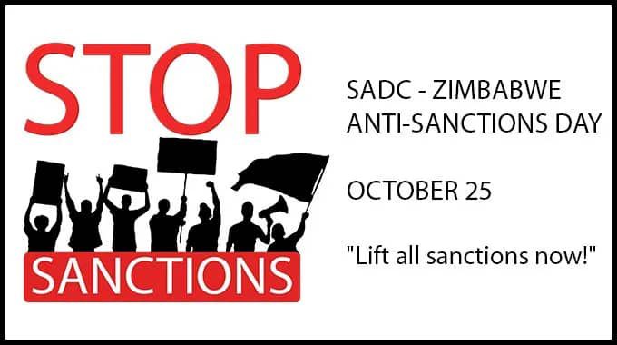 CdeNzungu's tweet photo. Stop Sanctions against Zimbabwe they are chicking us https://t.co/NbMw25FuY8