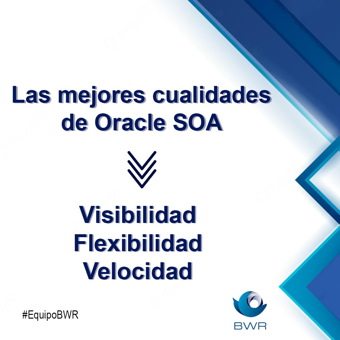 BWR_MX's tweet photo. En BWR sabemos que la adaptación es clave para triunfar en este mundo competitivo, permítenos asesorarte para que #Oracle SOA transforme tu empresa por completo. #Tecnología 
Puedes ponerte en contacto con nosotros a través de nuestra página web https://t.co/NZYbbPJD7c https://t.co/xDj4YyHi79