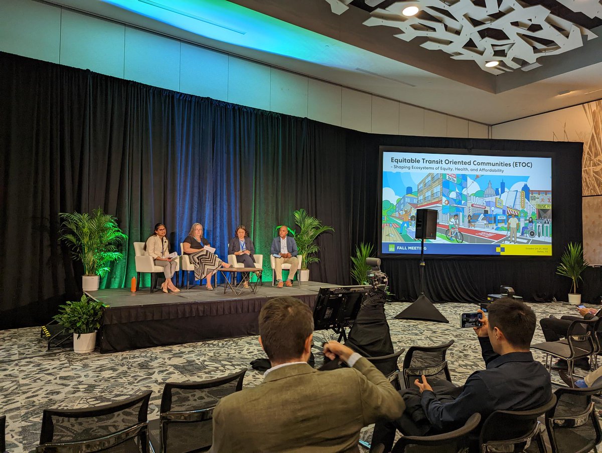 HR&A Advisors (@hraadvisors) on Twitter photo How can equitable mobility access, housing affordability, #realestate strategies, financing tools & placekeeping mandates align to build healthy, equitable transit oriented communities? Partner @stanwall talks w/ leaders from <a href="/perkinswill/">Perkins&Will</a>, <a href="/austintexasgov/">City of Austin</a> & <a href="/CapMetroATX/">CapMetro</a>. #ULIFall How can equitable mobility access, housing affordability, #realestate strategies, financing tools & placekeeping mandates align to build healthy, equitable transit oriented communities? Partner @stanwall talks w/ leaders from <a href="/perkinswill/">Perkins&Will</a>, <a href="/austintexasgov/">City of Austin</a> & <a href="/CapMetroATX/">CapMetro</a>. #ULIFall