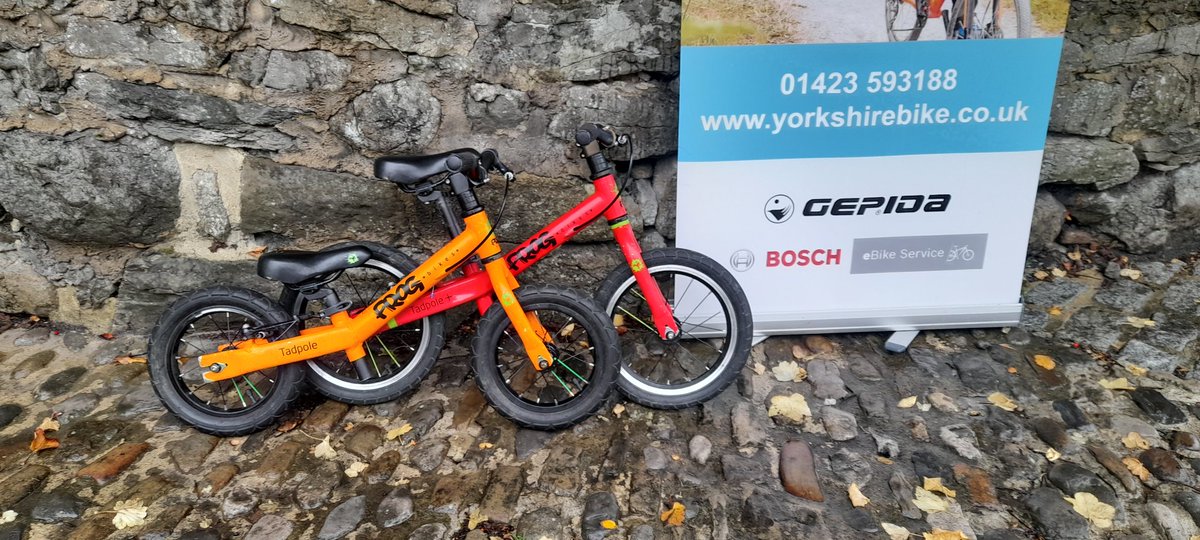 A couple of cute balance bikes serviced for <a href="/allsaintsilkley/">All Saints Ilkley</a> school in Ilkley <a href="/AllSaints_PTA/">Ilkley All Saints'</a>