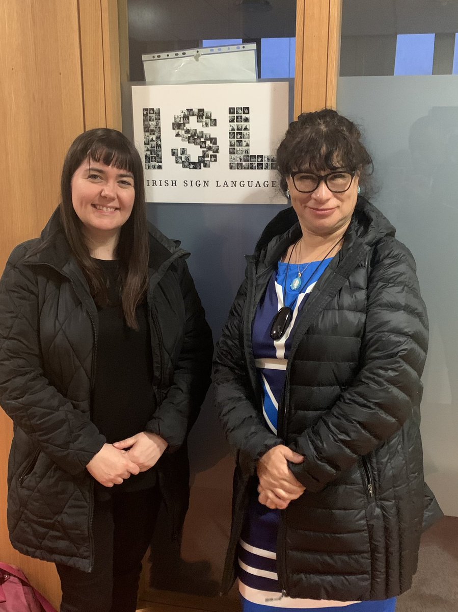 liannequigley's tweet photo. It was a pleasure to meet @WFDeaf_org Executive Director @PamelaMolinaT this evening in Dublin. All the best of luck for  #IGHNConf22 conference. @IrishDeafSoc #Deafnetworking https://t.co/H781kCAzXd