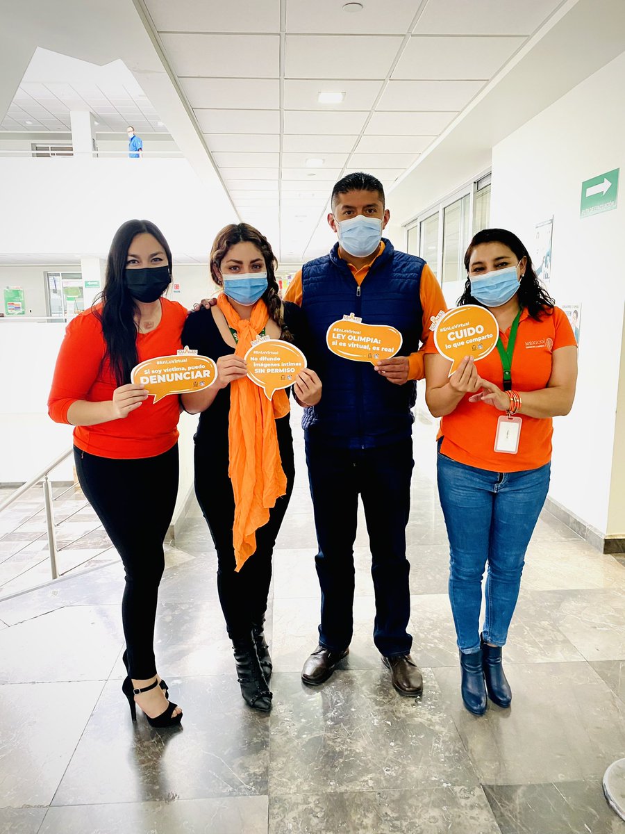 imss_hgo's tweet photo. 🧡#DíaNaranja🧡
En el #IMSSHidalgo también #EnLoVirtual somos #IgualesEnDerechos.
¡Únete en tu unidad y comunidad a #IMSSySNTSSvsViolencia 🧡! https://t.co/cj2vL1FTv7