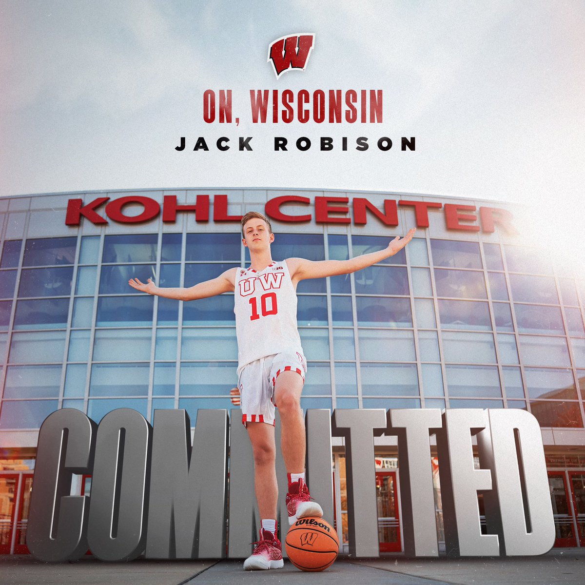 ON, WISCONSIN #Committed 🔴⚪️