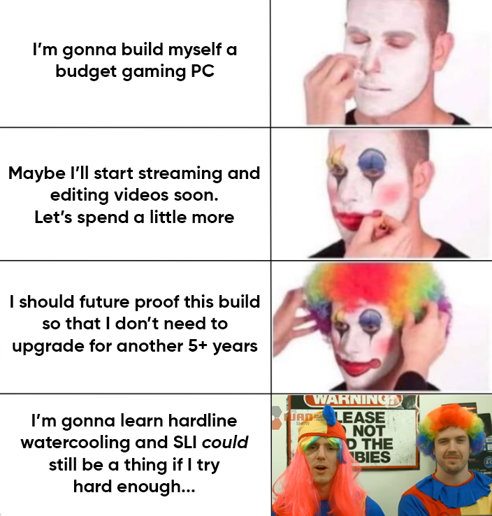 Linus Tech Tips on Twitter "so you wanna build a budget gaming PC