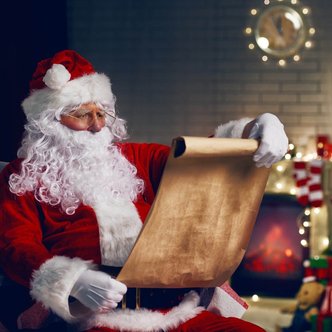 Psssttt...Christmas Day is only 2 months away! Did you mail him your wish list for the year!?

And PS... "He knows if you have been bad or good, so be good for goodness sake"!

#seeyousoon #santa #wishlist #AFOLS #holidayseason