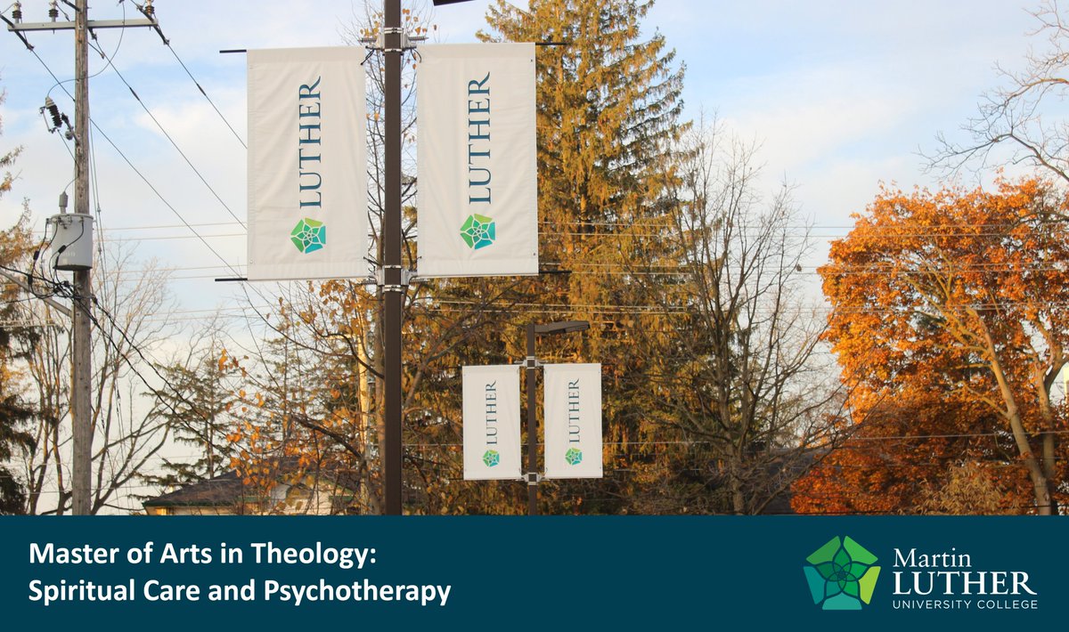 Are you interested in the Master of Arts in Theology: Spiritual care and Psychotherapy program here at Martin Luther University College? Attend our virtual information session on Nov. 18 at 10:00 a.m. to learn more. 

Register: bit.ly/InformationSes…