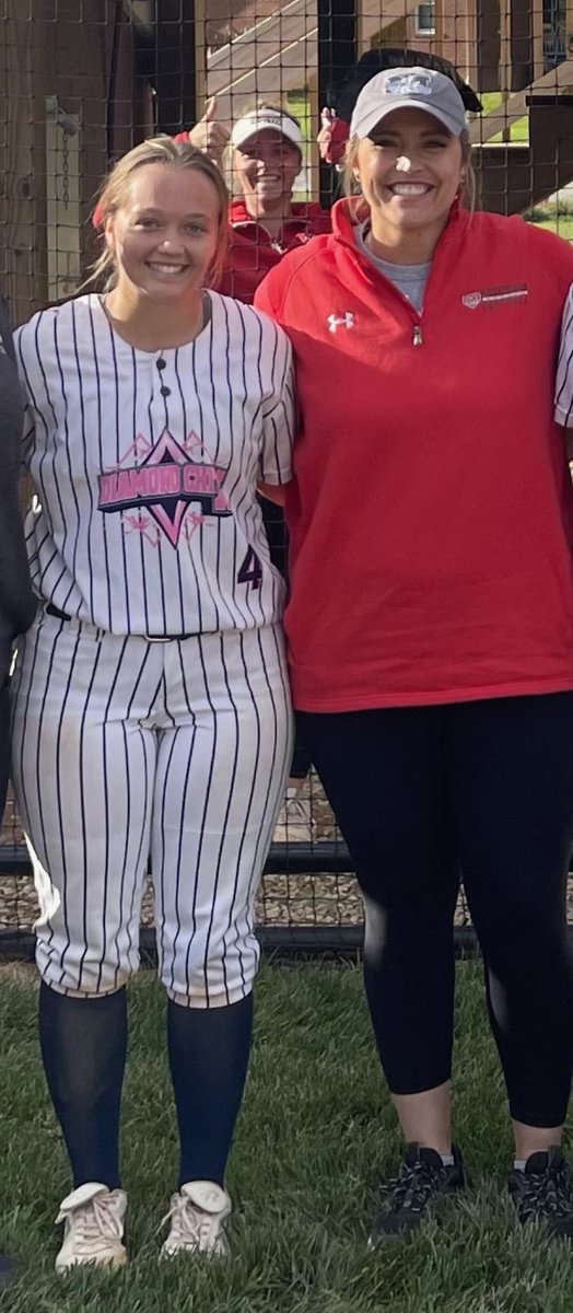PrinceSydnie's tweet photo. I’m so excited to announce my verbal commitment to Muskingum University to continue my academic and athletic career! Thank you Coach Connor, Coach Marcum, and Coach Dobrinik for this opportunity! 
GO MUSKIES!! ❤️🤍 @MuskingumUnivSB @DiamondchixP https://t.co/V7vR0skVzg