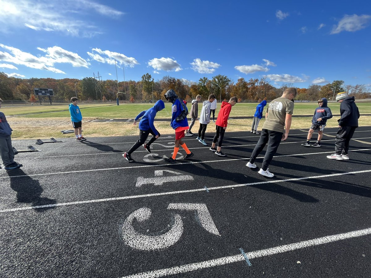 Day one of track &amp; field intramurals! We are learning the basics. 
<a href="/MrsGoeglein/">Marie Goeglein</a> <a href="/gall_shelly/">Shelly Gall</a> <a href="/mrgallsvms/">Mr. Gall</a> <a href="/SVMSEagles/">SVMS Eagles</a>