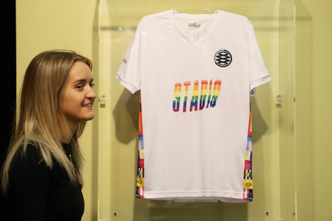 ManchesterLaces's tweet image. It’s not everyday you get to see your club’s kit in a museum… massive thank you to the @FootballMuseum for featuring our kits in their exhibition and letting us share this moment with our players 🥹

📸 Jo McDonald