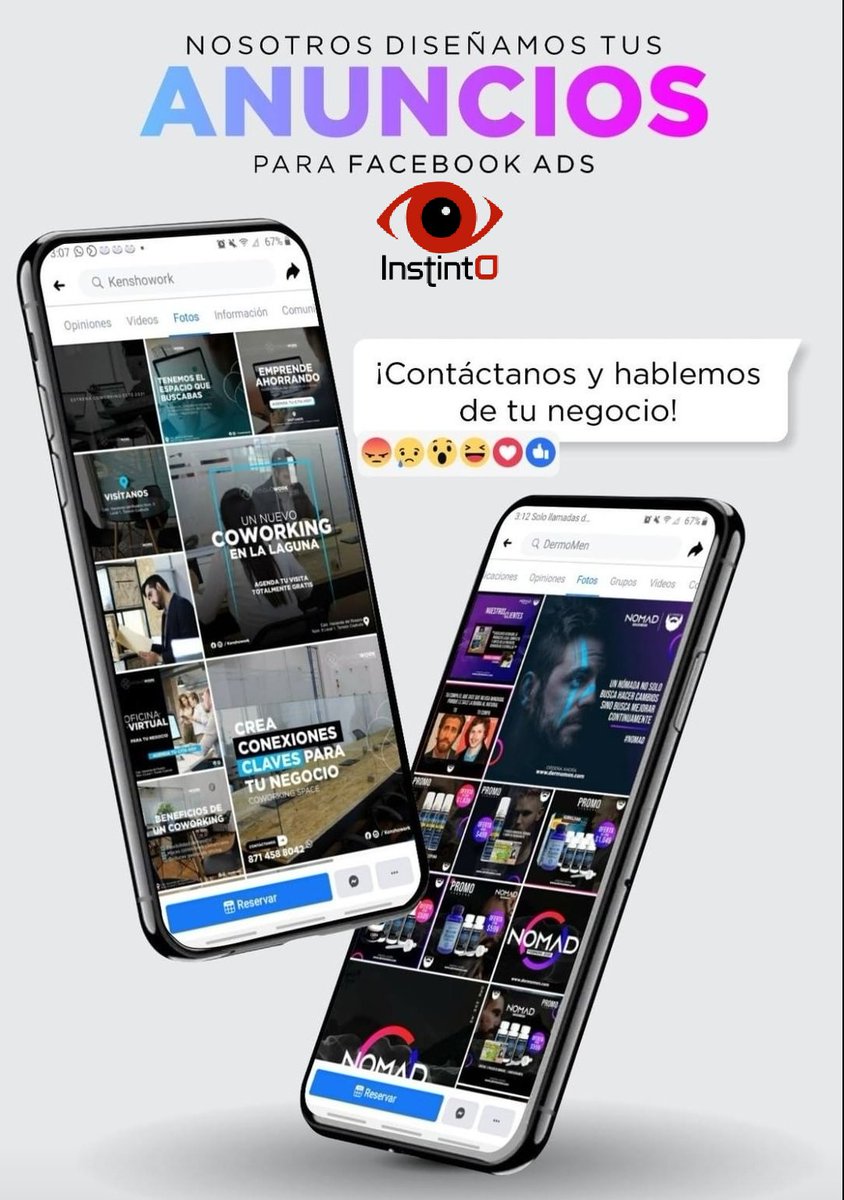Instintocom's tweet photo. Tu mejor agencia de publicidad!
Somos Instinto Comunicación Creativa
Contacto: 961 627 5253 https://t.co/UXEAfeqYJq