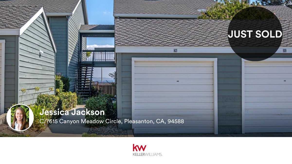 JJxsn's tweet photo. 🛌 1 🛀 1 🚘 1
📍 C/7615 Canyon Meadow Circle, Pleasanton, CA, 94588

My latest sale on RateMyAgent
https://t.co/H27GwsPqOJ

...
#ratemyagent #realestate https://t.co/ZMZ3LWfsYo