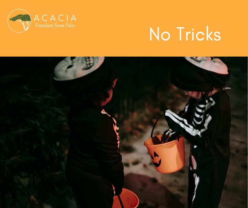 AcaciaFreedomFP's tweet photo. NO TRICKS
If you're suffering with #chronicPain and feel you've exhausted all pain relief and every 'trick in the book' then consider the SIRPA approach which focuses on recovering from pain, rather than just managing it - find out more https://t.co/juGaTCbJ5C
  #noTricks #SIRPA https://t.co/CJDzhOiiaT