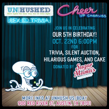_unhushed's tweet photo. We had so much fun last weekend celebrating our birthday @ @CheerUpCharlies with @karenrayne @sextherapyatx @NykRayne @jessica_smarr and more! https://t.co/HkGwE25sbu