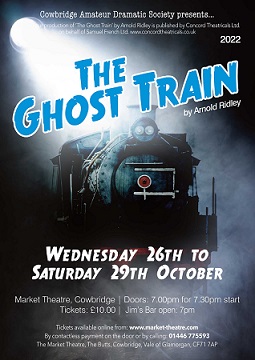 Opening night tomorrow night. Come and visit Fal Vale Station and travel with us back to the 1920's! 🚂👻#cowbridge #localtheatre #drama