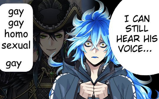 male_ide's tweet photo. He haunts his dreams. 
💙✨💚
#マレイデ #イデマレ #malidia #twst    #ツイステ    #twst_meme https://t.co/B9Unarj1DG