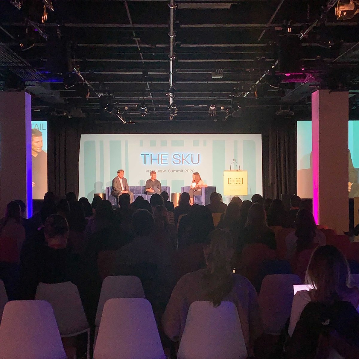 Retail_Brew's tweet photo. And last but certainly not least at #RetailBrewSummit: Imran Khan, Co-Founder and CEO at @verishop, and James Reinhart Co-Founder & CEO at @thredUP
We're talking about how each are navigating the evolving nature of shopper preferences and e-commerce. https://t.co/kPxg5g6cEl