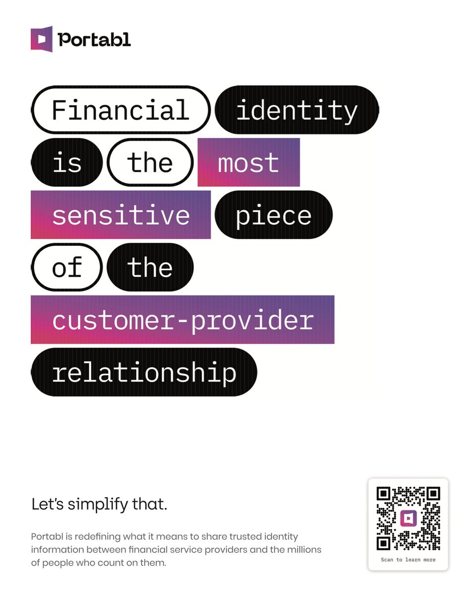 Nate Soffio (@natesoffio) on Twitter photo This is a BFD and we at <a href="/getportabl/">Portabl (acquired by Prove)</a> couldn't be more excited.
If you're at #money2020 and want to learn more about getting started with issuing and verifying secure, interoperable identities for your users, come find me!
#ssi #df1033 This is a BFD and we at <a href="/getportabl/">Portabl (acquired by Prove)</a> couldn't be more excited.
If you're at #money2020 and want to learn more about getting started with issuing and verifying secure, interoperable identities for your users, come find me!
#ssi #df1033