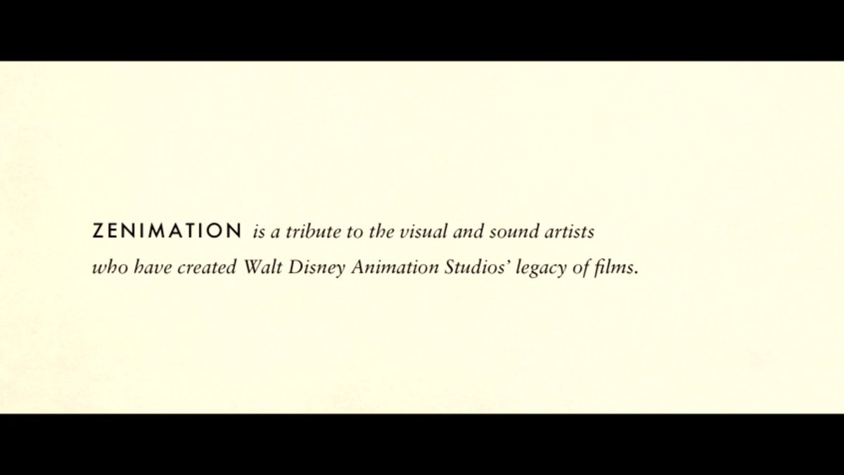 cp_tis's tweet photo. #Zenimation is a collection of visual collages comprised of scenes from Disney movies with the music removed for the purpose of showcasing the animation and sound design, and it's kind of amazing...
#Animation #SoundDesign https://t.co/BVoIMLJV2I