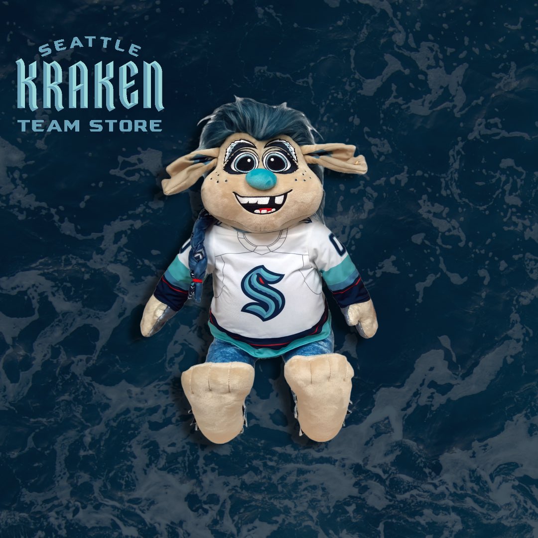 Seattle Kraken Buoy 35 Inch Plush Mascot – Seattle Hockey Team Store