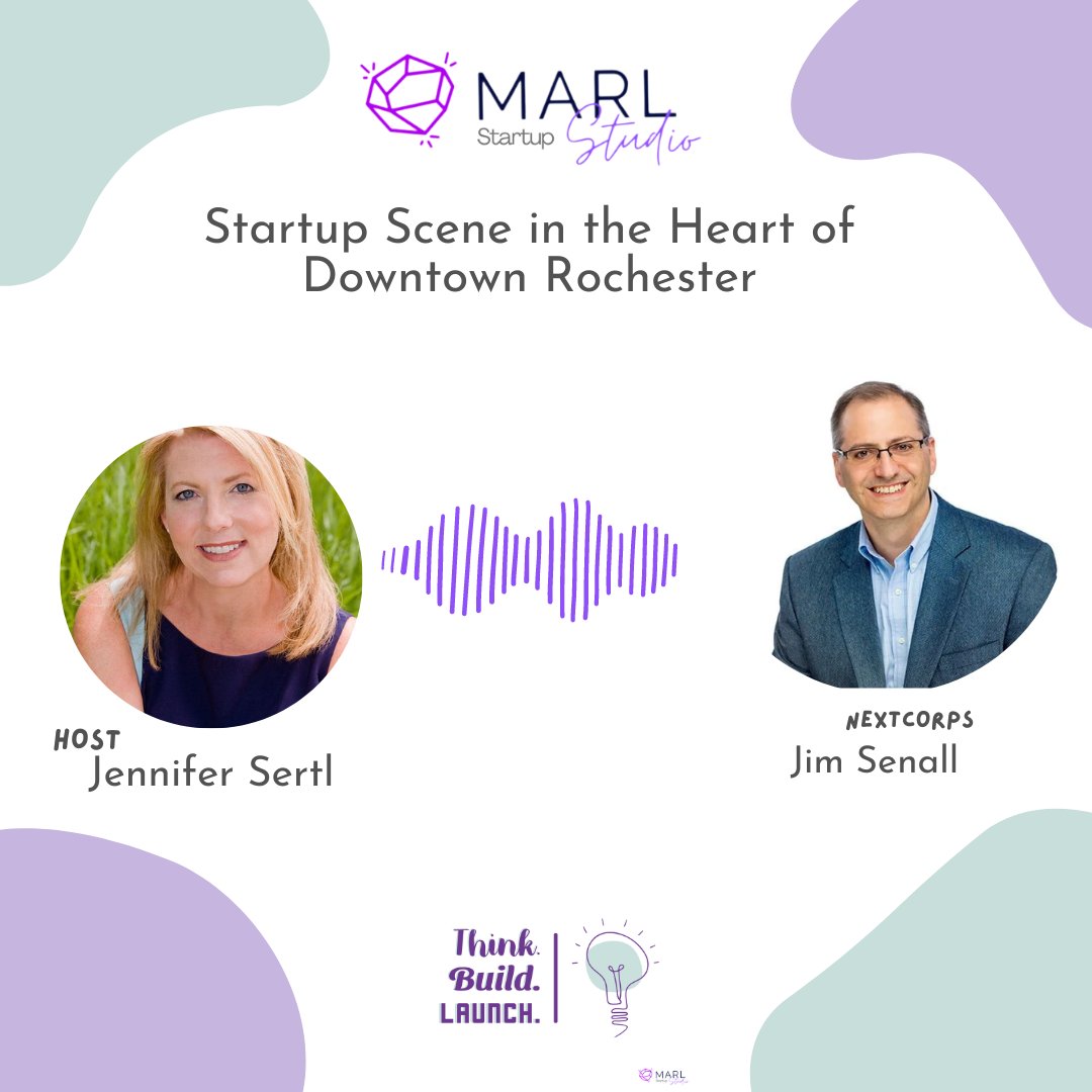 JenniferSertl's tweet photo. Great convo with @JimSenall President
@NextCorps re: importance of outside investment for
#startups in #GreaterROC
Spotify https://t.co/WSswCkNiaP
Apple
https://t.co/WSswCkNiaP
#greaterroc, #podcast, #startups, #thinkbuildlaunch https://t.co/VanEu46yR6