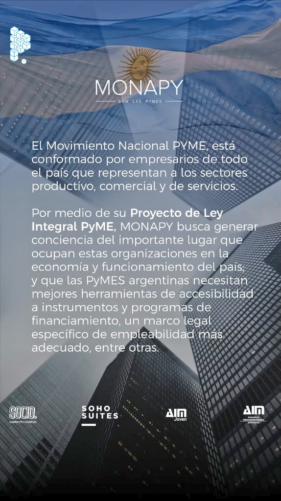MonapyAr's tweet photo. 👉 El jueves 27 de octubre visitaremos la ciudad de San Francisco, Córdoba, para compartir nuestra visión PyME. 

🇦🇷San Francisco es una de las cien ciudades más productivas de nuestro país, que estamos visitando.😍
 
👍Extendemos la invitación a todo el que desee asistir 👇👇👇 https://t.co/CRy90qBO1P