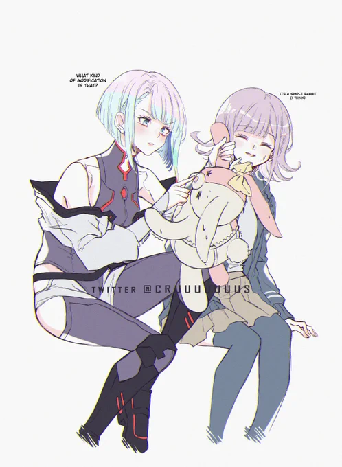 Danganronpa x Cyberpunk Edgerunners  