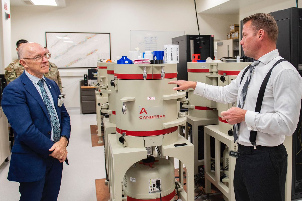 DrRobFloyd's tweet photo. 1st visit to the Air Force Technical Applications Center (#AFTAC), a long-standing partner and major technical contributor to the #CTBTO. I’m grateful for their wholehearted cooperation and technical excellence. 
[Photo credit: U.S. Air Force, @usairforce, by Matthew S. Jurgens] https://t.co/Kan9sJjOjL