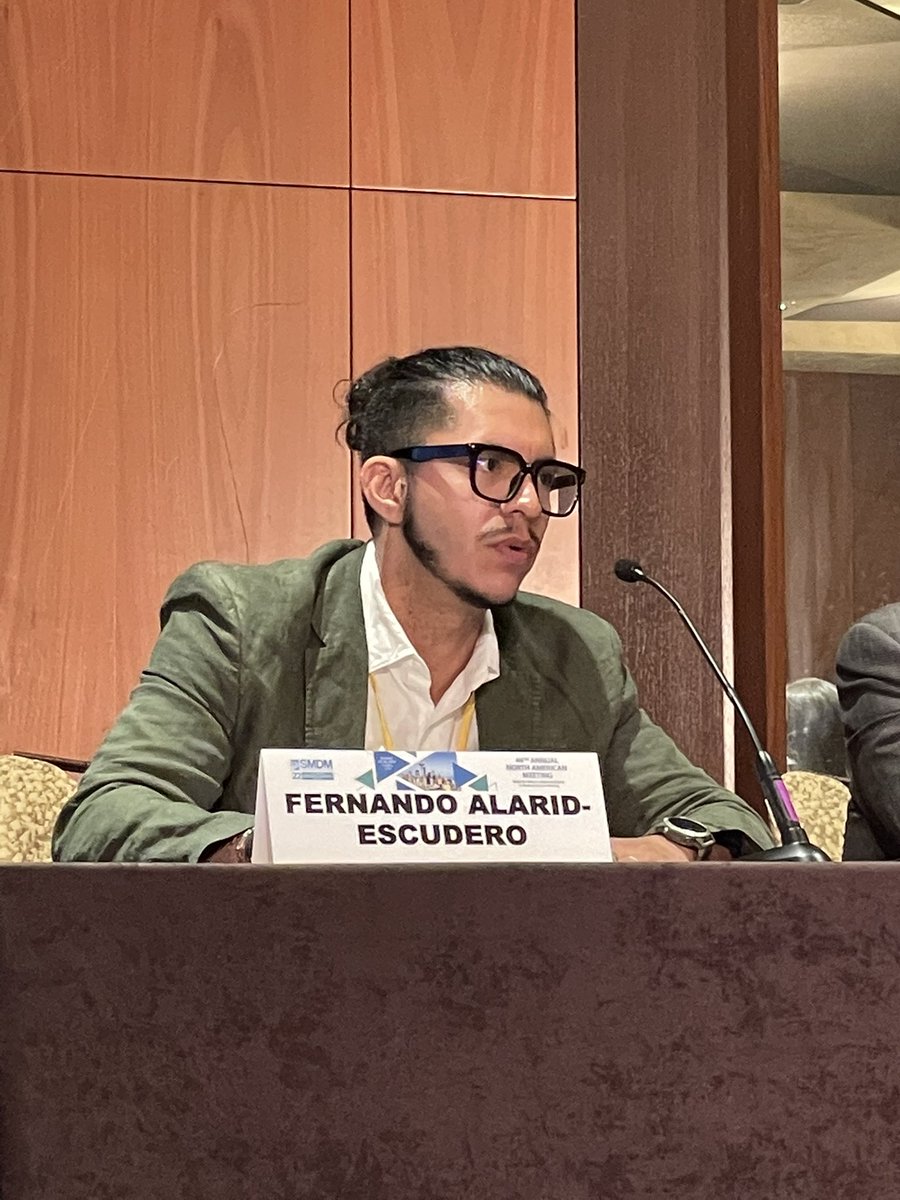 How to train and mentor underrepresented students? It’s important to “Put in the time” - Fernando Alarid-Escudero <a href="/feralaes/">Fernando Alarid-Escudero</a> #smdm22 <a href="/socmdm/">Society for Medical Decision Making (SMDM)</a> I appreciate these thoughts especially as a #firstgen #firstgendocs