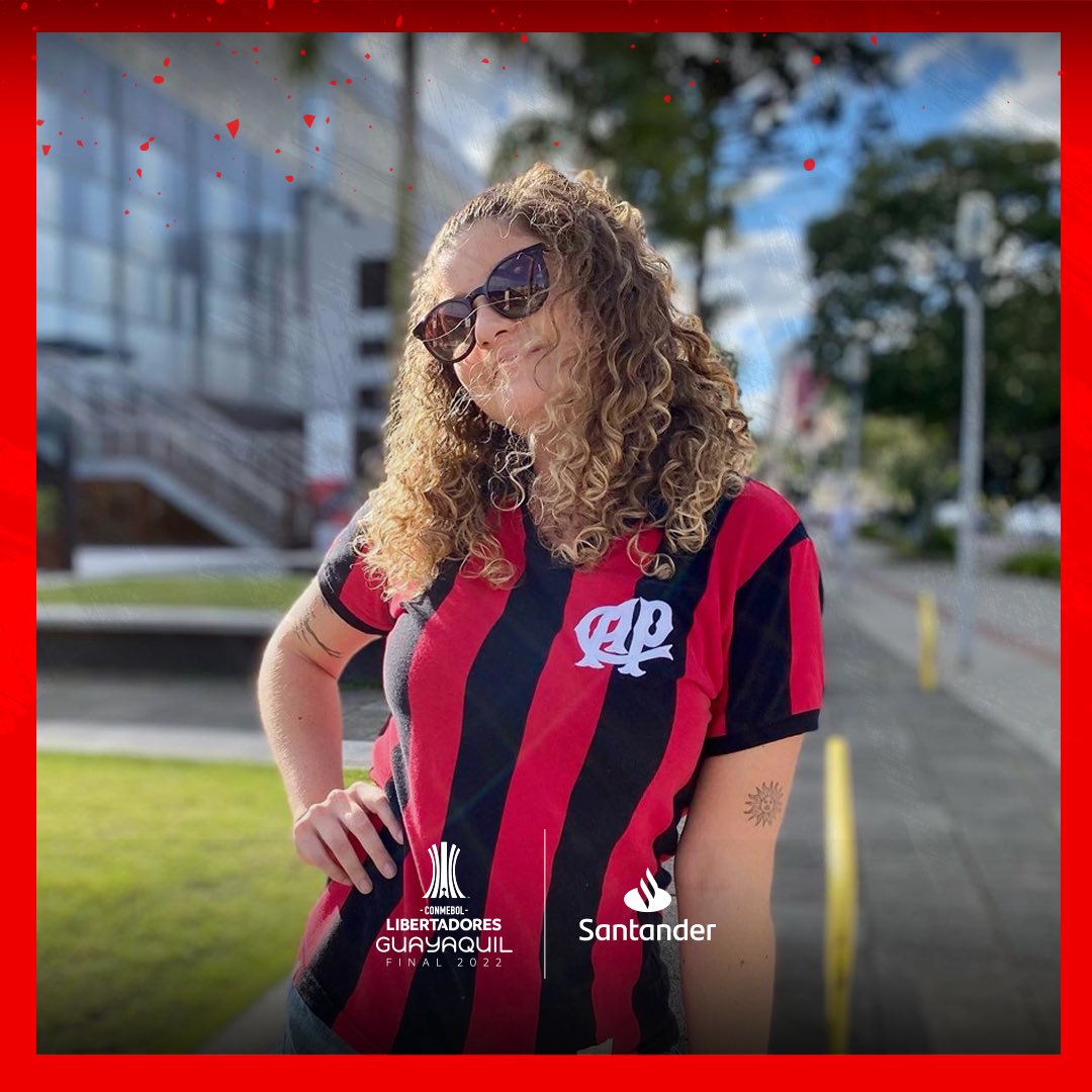 Representando a <a href="/AthleticoPR/">Athletico Paranaense</a>… ¡Bienvenida a la gran final de <a href="/Libertadores/">CONMEBOL Libertadores</a>, <a href="/thaqueta/">THAQUETAVA</a>! 🎉🏆

#Libertadores