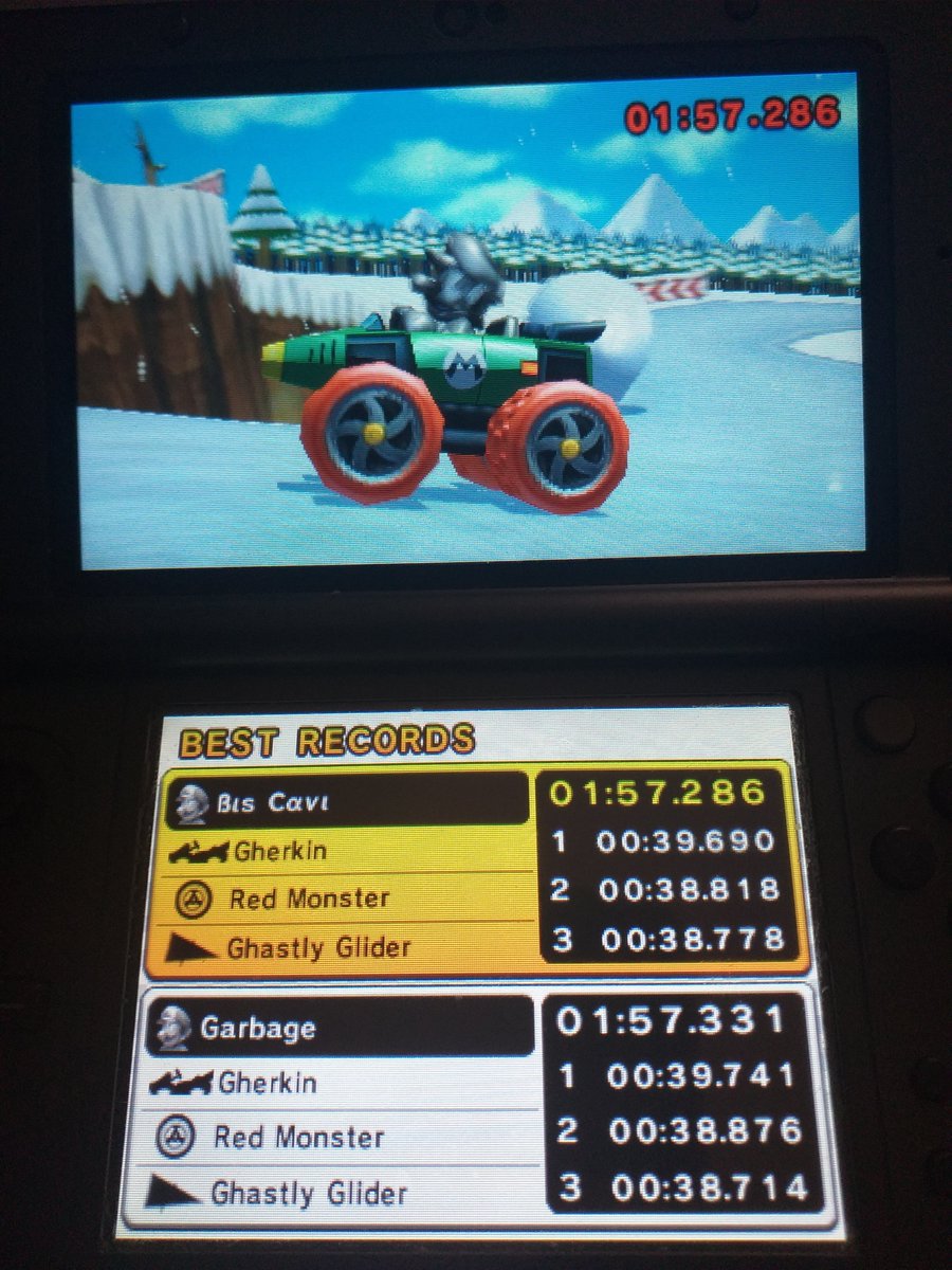 _PierreMK's tweet photo. DS DK Pass

One of my eternal worst tracks, I decided to improve it for my Top 10 PP Quest. 

From a bad 1:57.947 to this. I finally missed Worldwide Tops by 0.001. 

My best splits give 1:56.991, so 4th Worldwide and 0.003 away from French Record. https://t.co/Vz1BOJrkAv