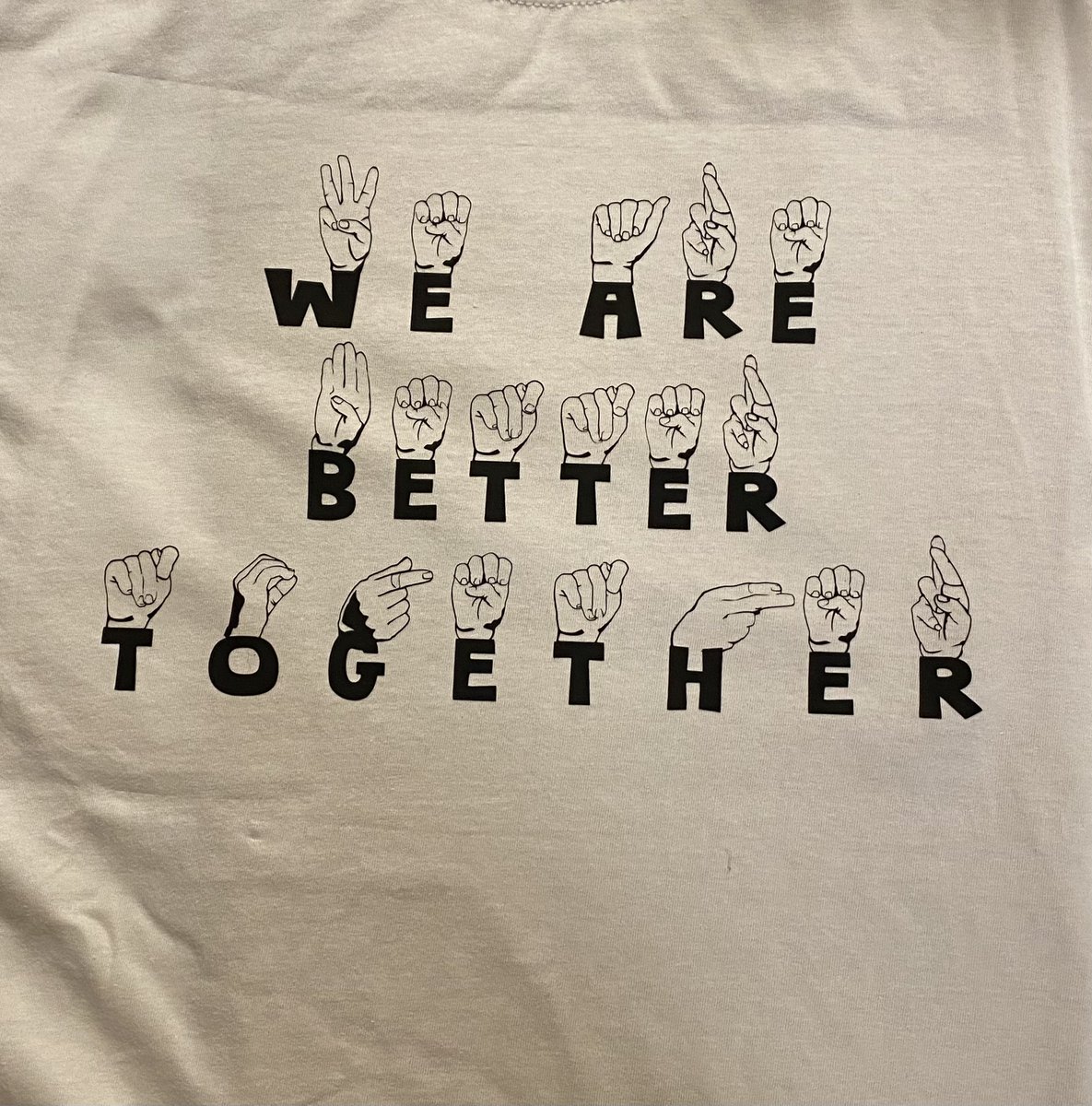 KaylaStine2's tweet photo. Have to show off my #PositiveTalkTuesday shirt and our classroom family! Our word of the week is SOLIDARITY: we are better together!  #WEareLakota #NeedToSucceedCECS @Creeksidetweet https://t.co/eB2Ewcs5iT