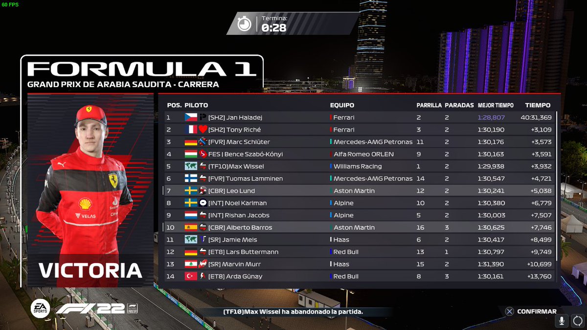 -<a href="/IKRLeagueRacing/">Inside Kerb Racing</a>:
Q:P16
R:P10
- A veces tienes que saber tu papel. Hoy iba dos segundos por vuelta más lento que cualquiera y decidi ir más safe y no penalizar. SC final y +5 posiciones. Awesome job from my teammate too!!

<a href="/CBReSports/">Team Cerberus</a>