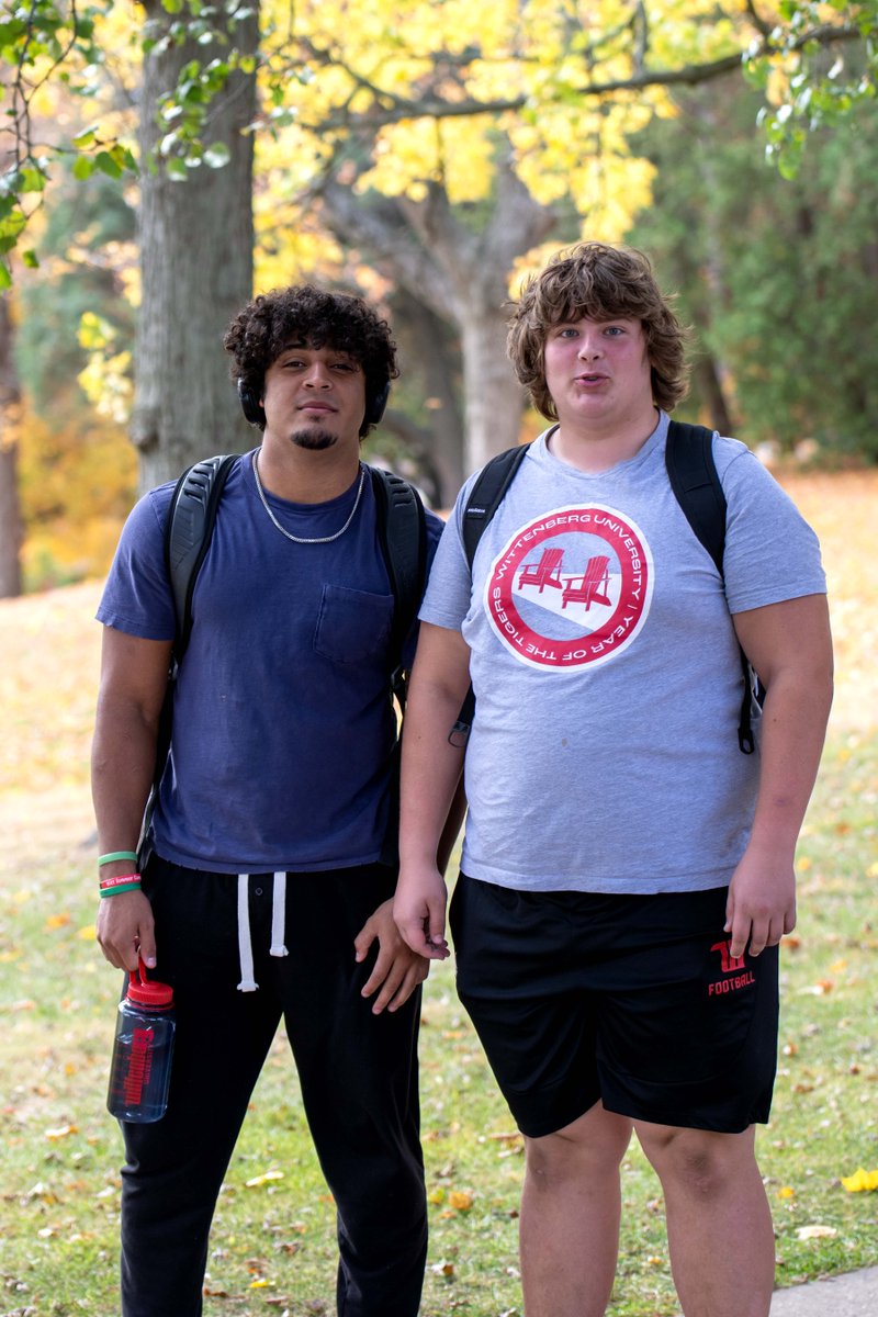 wittenberg's tweet photo. It’s a great day to be a Tiger. Look at these Tigers sporting Witt gear today on campus for #TigerUpTuesday! https://t.co/M20jsRyu2N