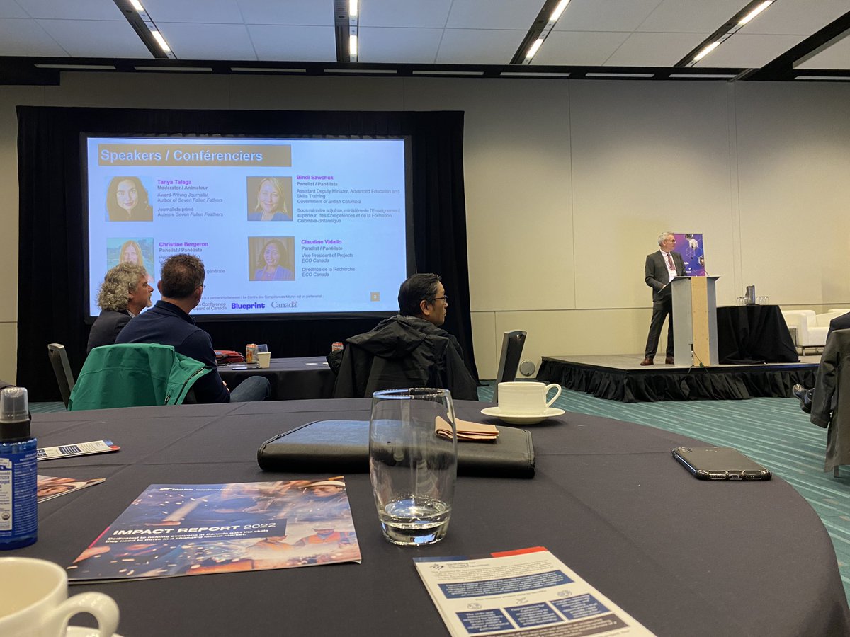 Great first panel at Skills for a Net-Zero Economy conference. Great to see a powerhouse panel of women talking about the practicalities of net zero by 2050. <a href="/asi_canada/">Academy for Sustainable Innovation</a> <a href="/Upskill4Climate/">Upskilling for Canada's Climate Transition</a> <a href="/fsc_ccf_en/">Future Skills Centre</a>