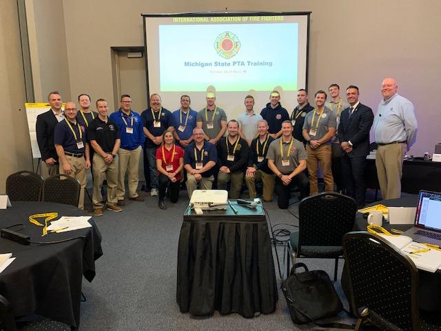 FFII McLeay, FF Metz, and Retired Battalion Chief Wiewiura just completed the @IAFFofficial Political Training Academy! Thank you for representing our union, department, and city! #IAFF #MPFFU #Local1355