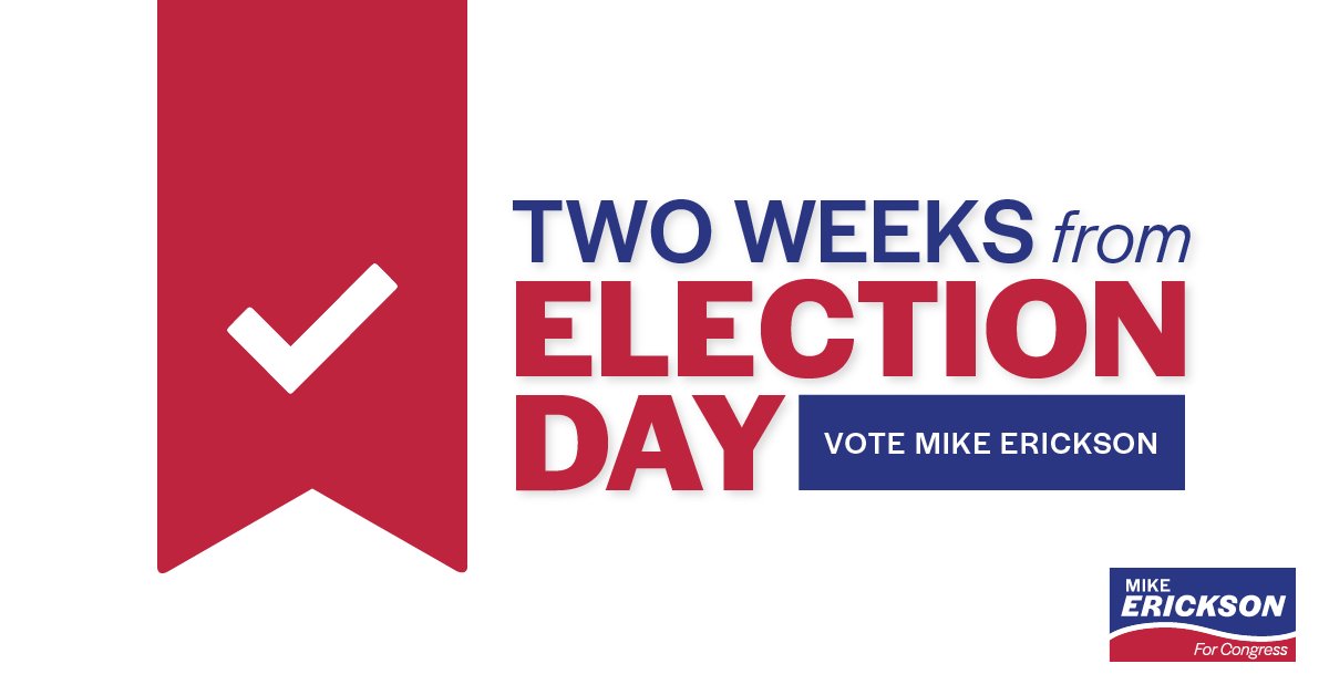 Mike Erickson for Congress tweet media